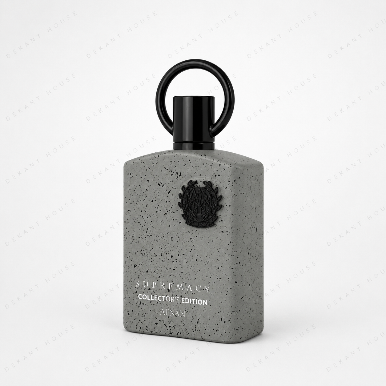 Afnan Supremacy Collector Edition EDP parfüm şişesi 45 derece açılı görünüm