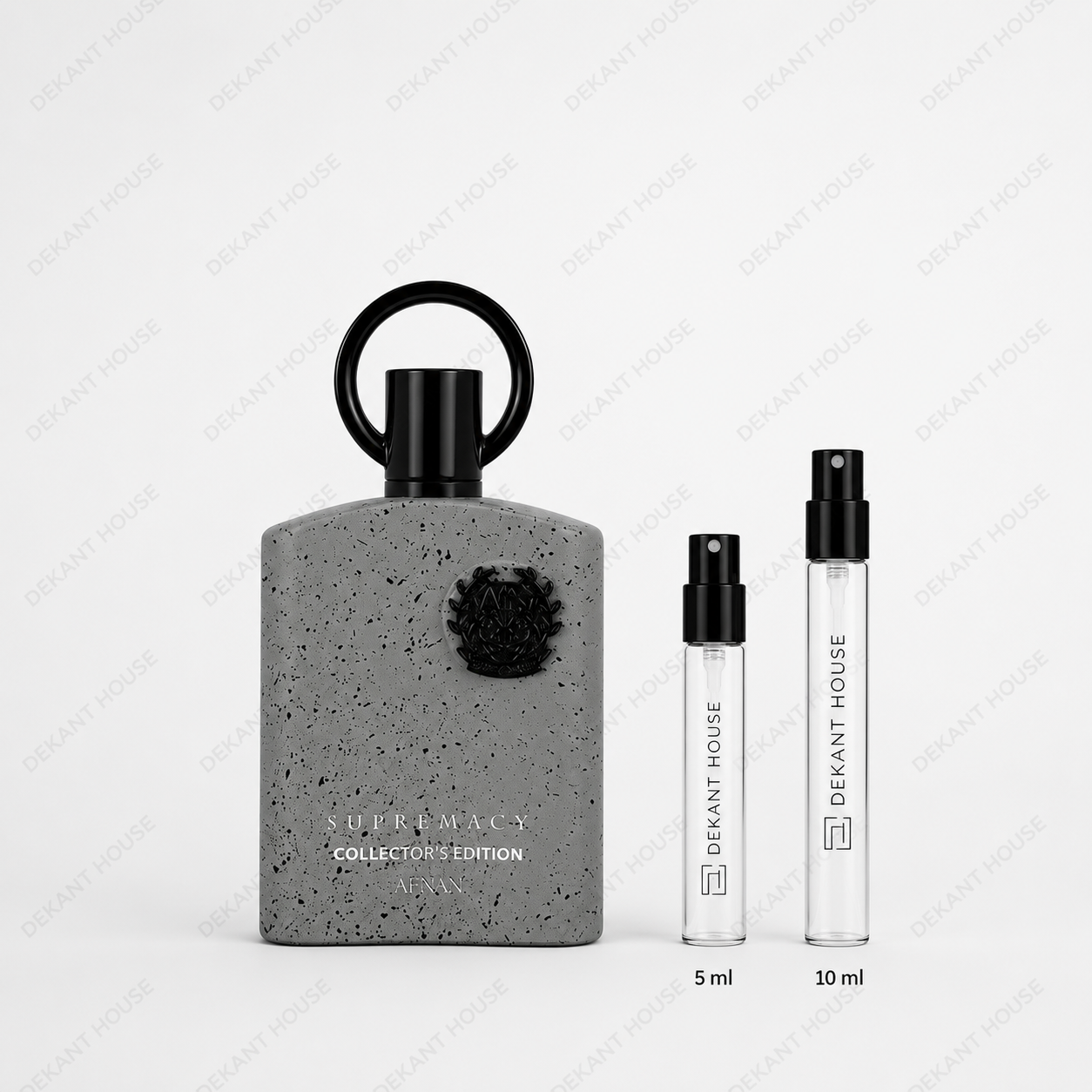 Afnan Supremacy Collector Edition EDP 5 ml ve 10 ml Dekant House dekant şişeleri