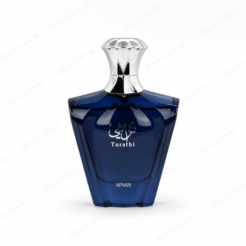 Afnan Turathi Blue EDP parfüm şişesi ön görünüm