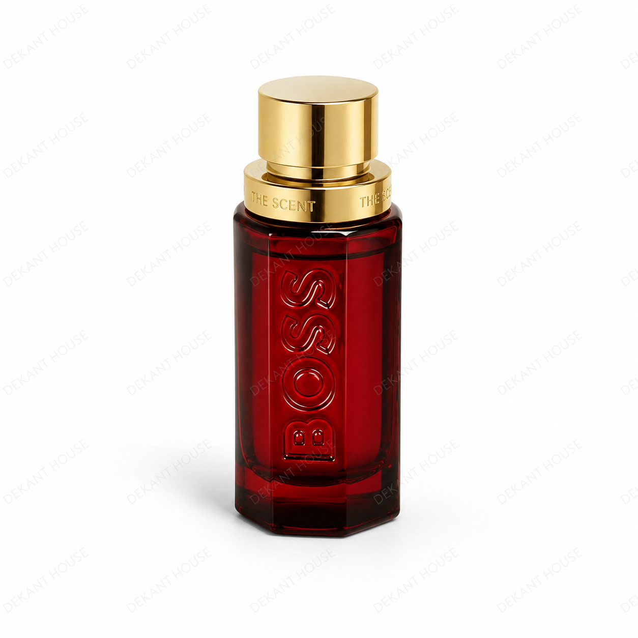 Boss The Scent Elixir EDP parfüm şişesi 45 derece açılı görünüm