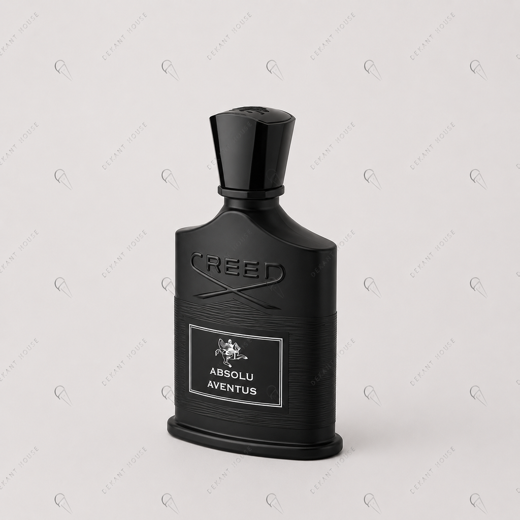 Creed Aventus Absolu EDP parfüm şişesi 45 derece açılı görünüm