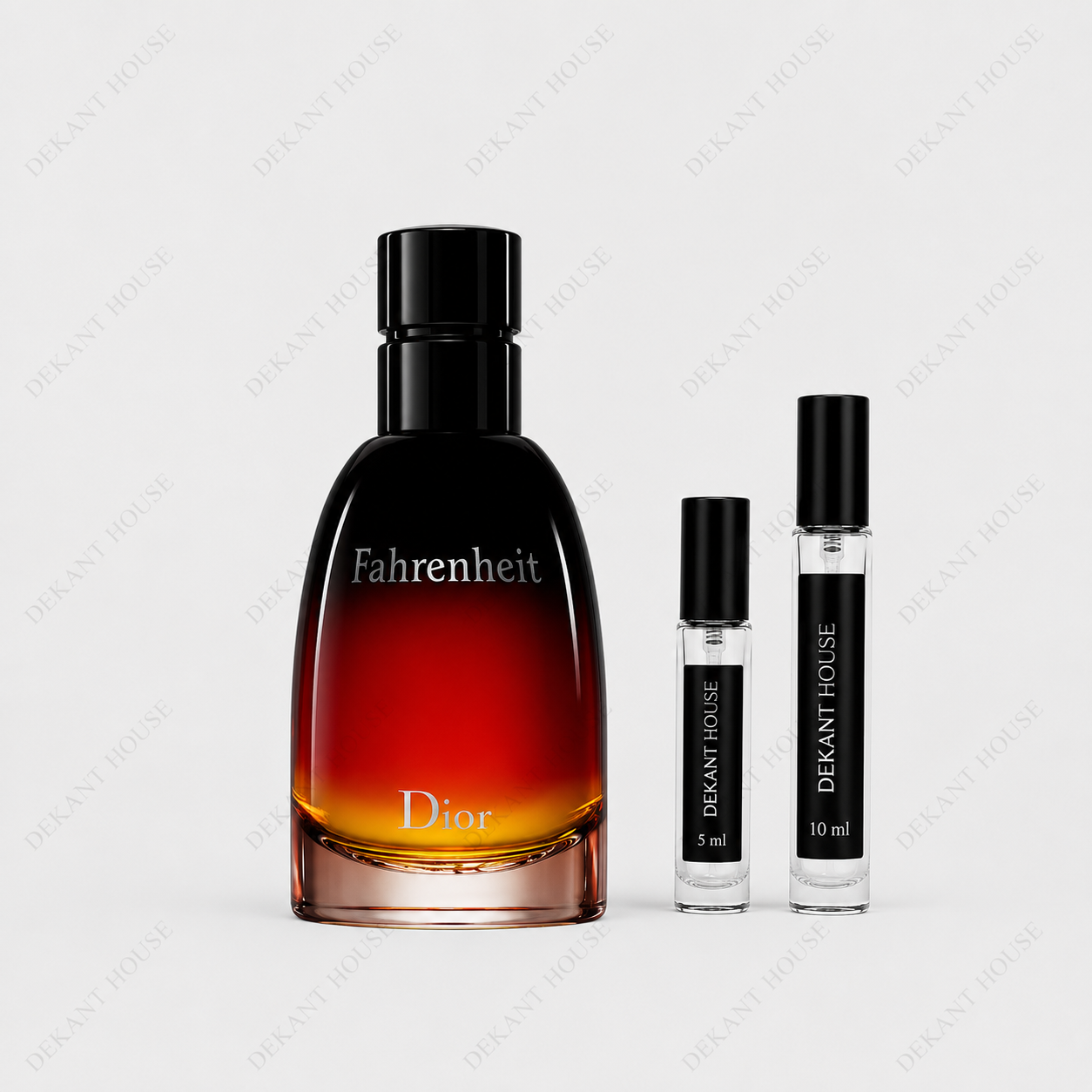 Dior Fahrenheit EDP 5 ml ve 10 ml Dekant House dekant şişeleri