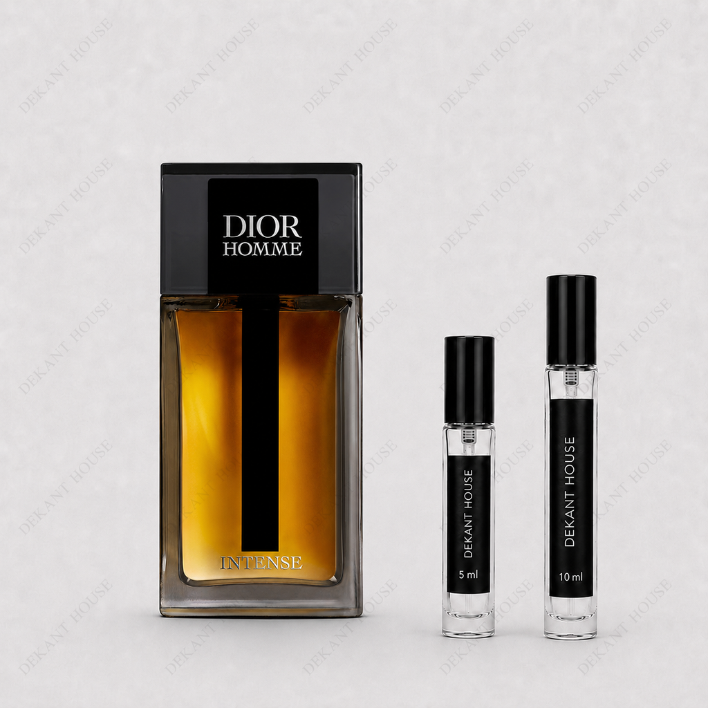 Dior Homme Intense EDP 5 ml ve 10 ml Dekant House dekant şişeleri