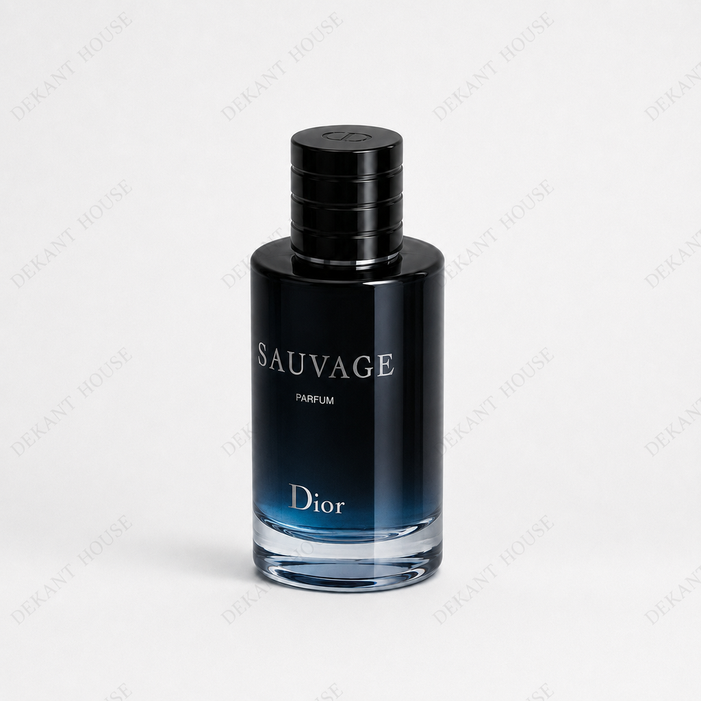 Dior Sauvage Parfum parfüm şişesi 45 derece açılı görünüm