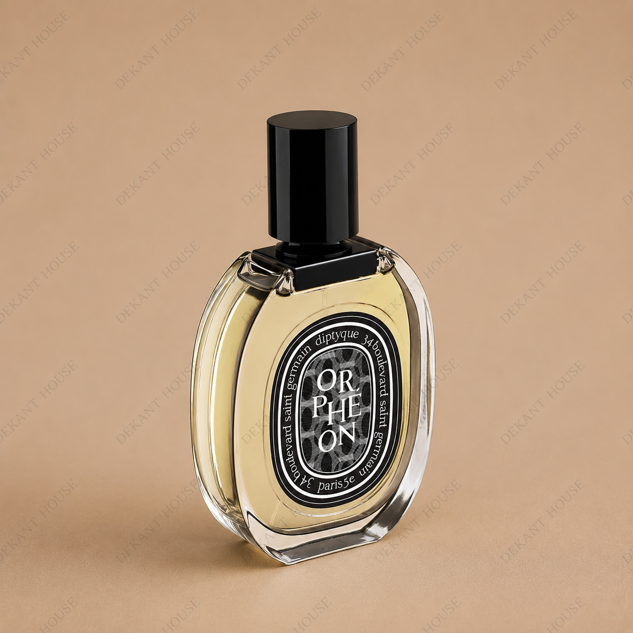 Diptyque Orphéon EDP parfüm şişesi 45 derece açılı görünüm