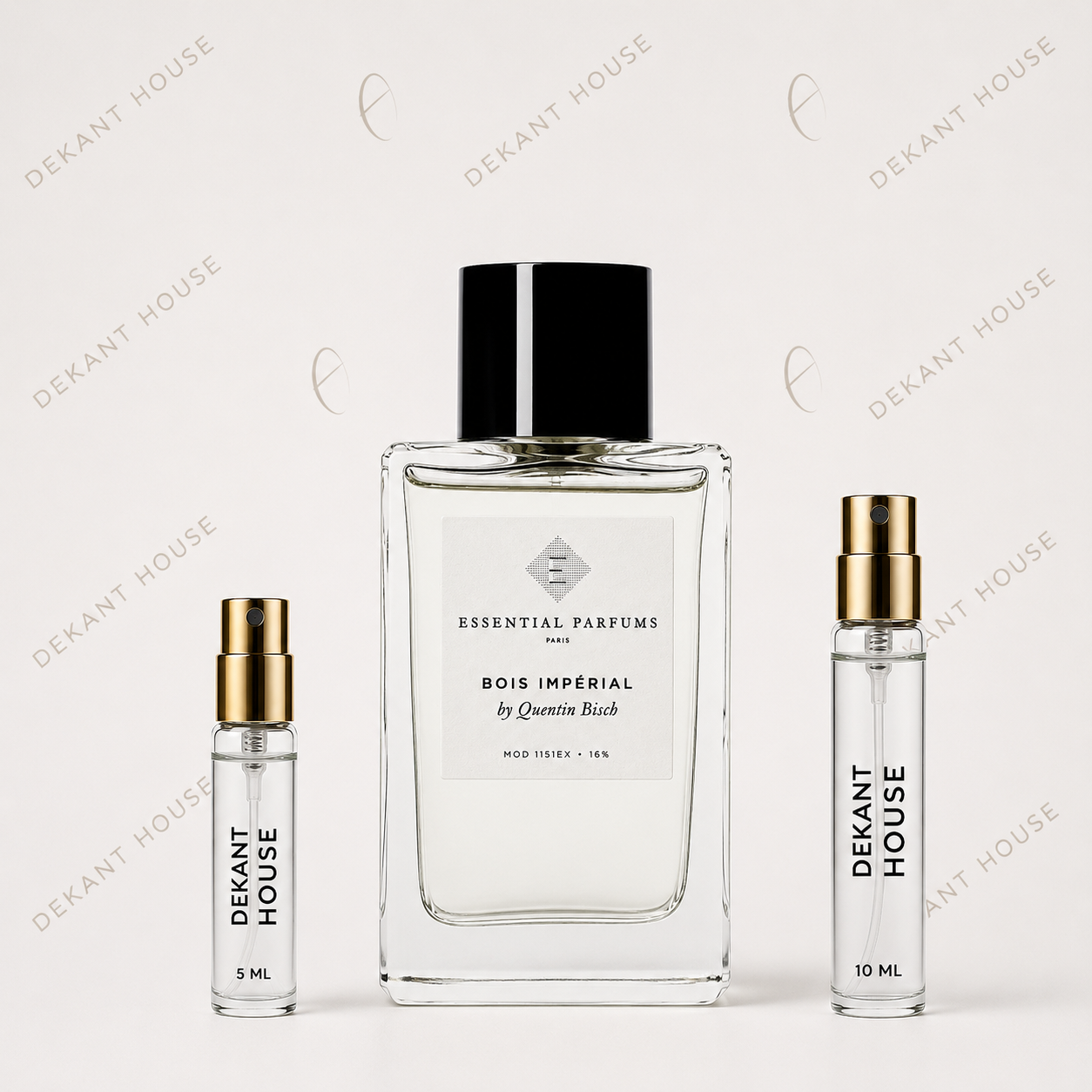 Essential Parfums Bois Imperial EDP 5 ml ve 10 ml Dekant House dekant şişeleri
