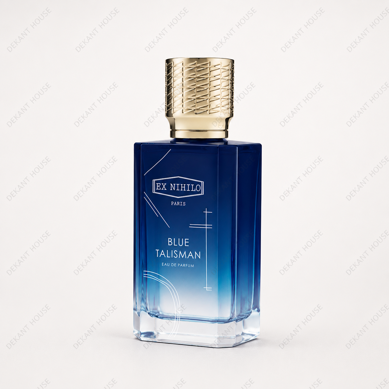 Ex Nihilo Blue Talisman Parfum parfüm şişesi 45 derece açılı görünüm