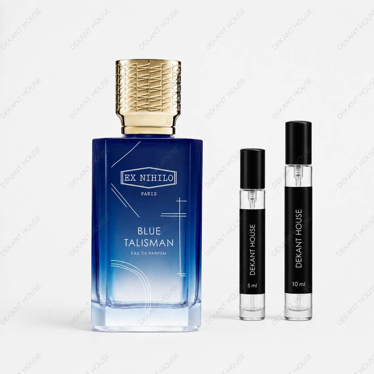 Ex Nihilo Blue Talisman Parfum 5 ml ve 10 ml Dekant House dekant şişeleri