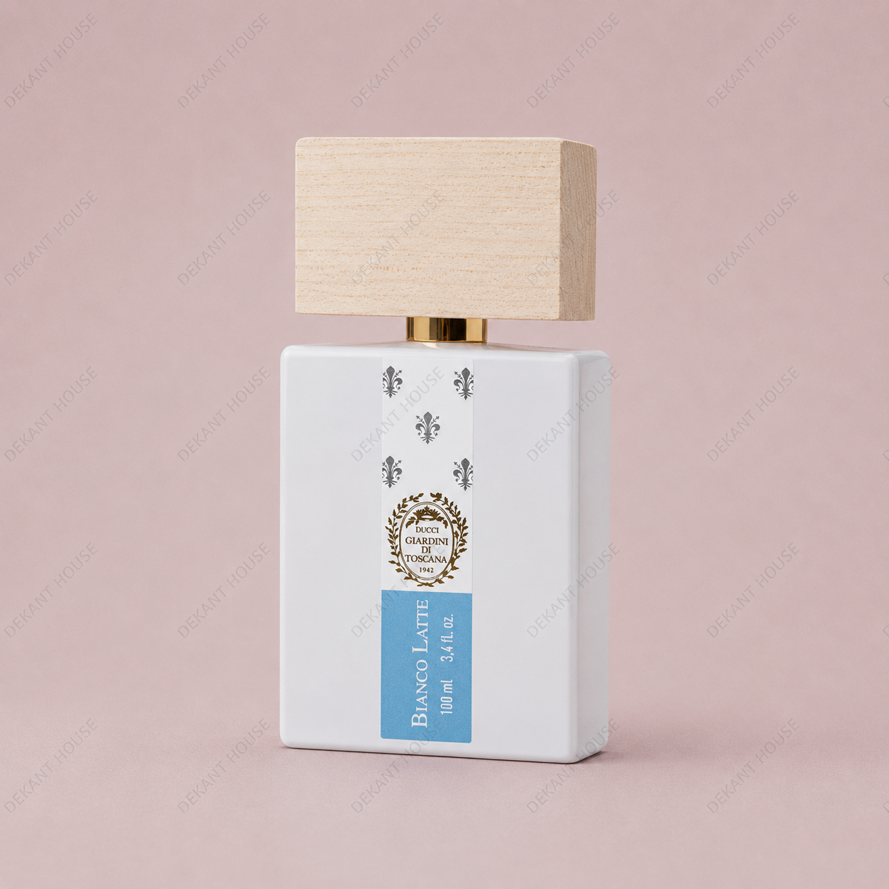 Giardini di Toscana Bianco Latte EDP parfüm şişesi 45 derece açılı görünüm