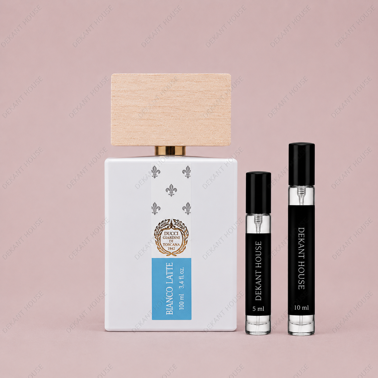 Giardini di Toscana Bianco Latte EDP 5 ml ve 10 ml Dekant House dekant şişeleri