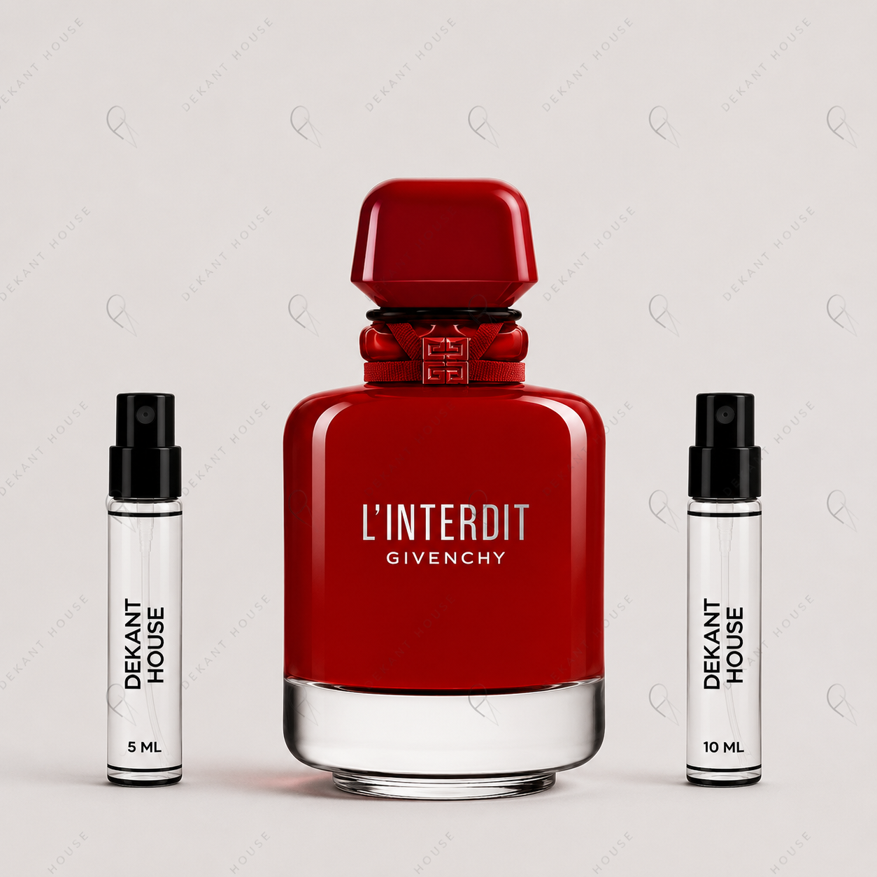 Givenchy L'Interdit Eau de Parfum Rouge Ultime EDP 5 ml ve 10 ml Dekant House dekant şişeleri