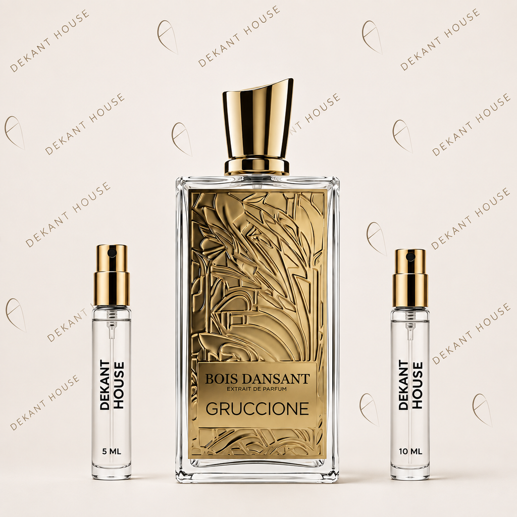 Gruccione Bois Dansant Parfum 5 ml ve 10 ml Dekant House dekant şişeleri