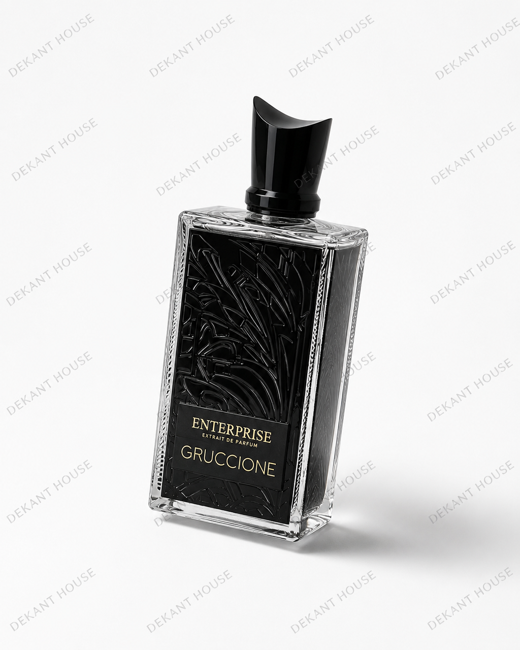 Gruccione Enterprise Parfum parfüm şişesi 45 derece açılı görünüm
