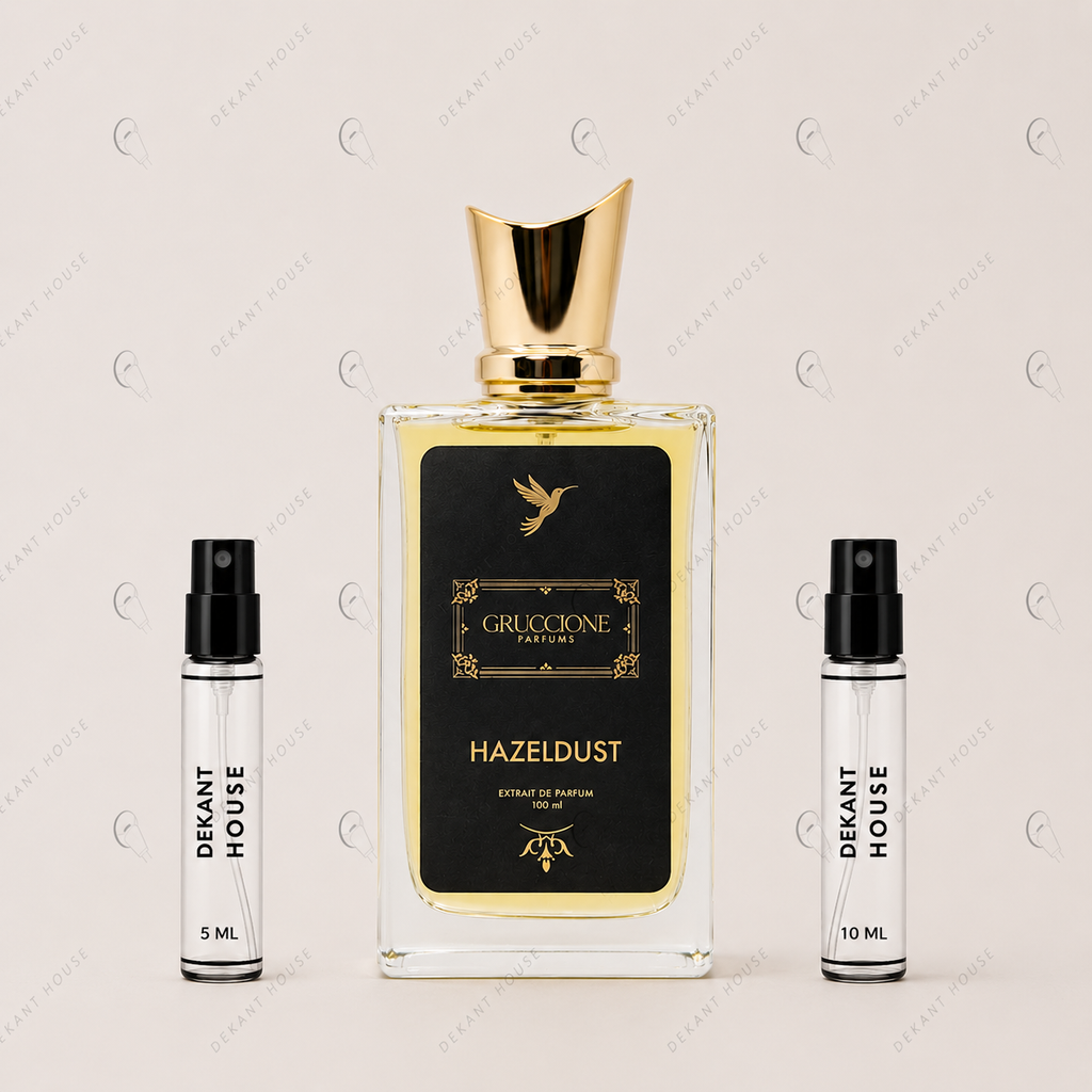 Gruccione Hazeldust Parfum 5 ml ve 10 ml Dekant House dekant şişeleri