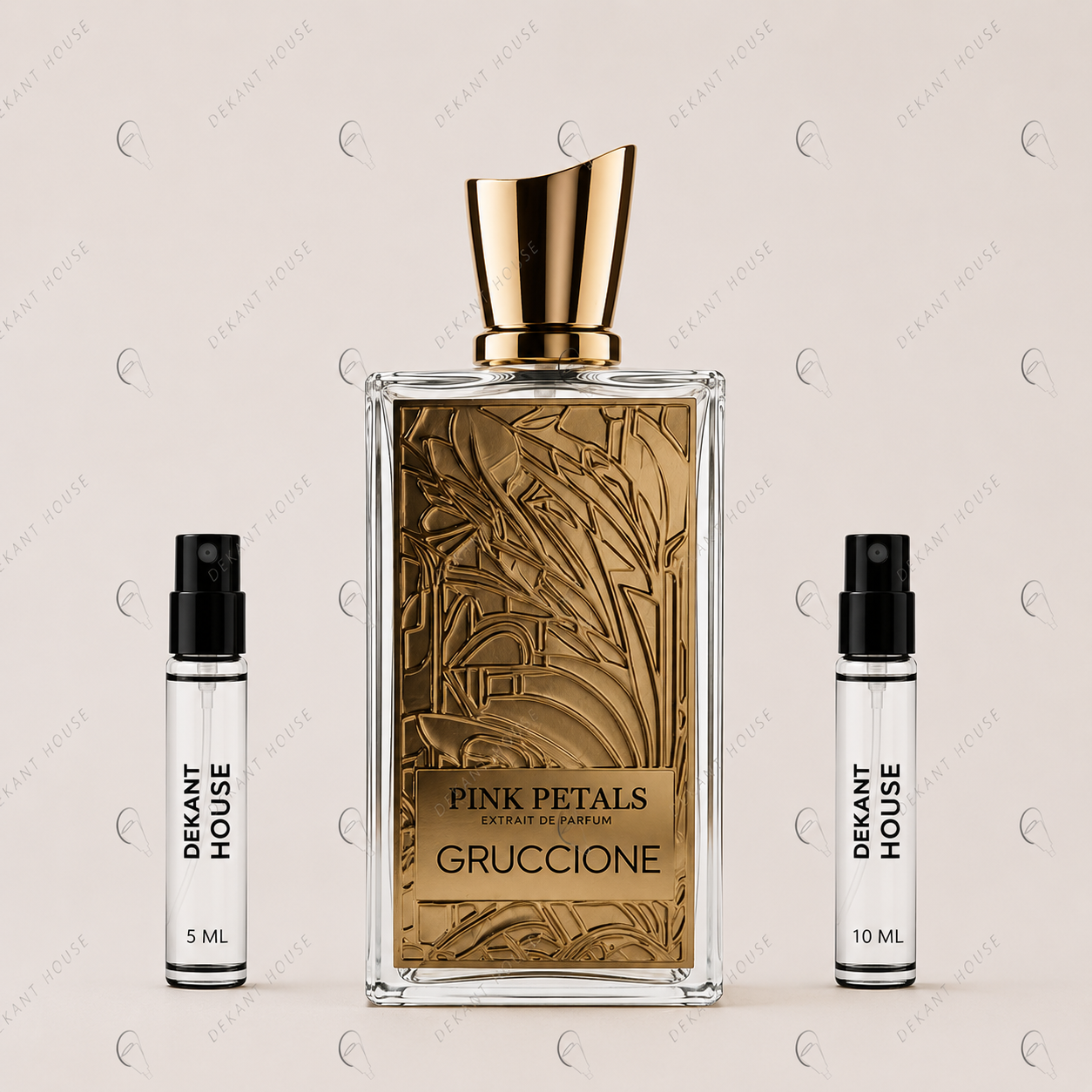 Gruccione Pink Petals Parfum 5 ml ve 10 ml Dekant House dekant şişeleri