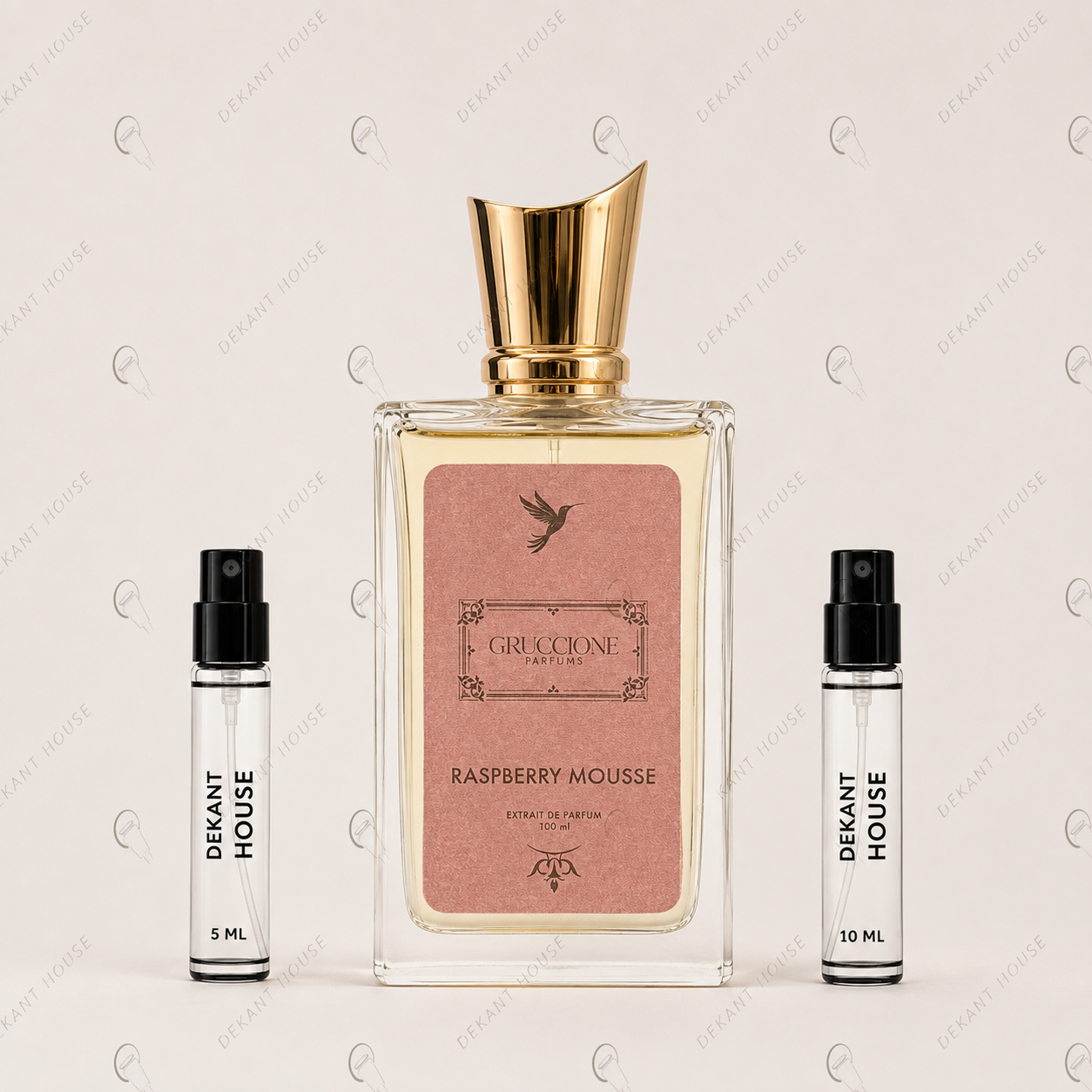 Gruccione Raspberry Mousse Parfum 5 ml ve 10 ml Dekant House dekant şişeleri