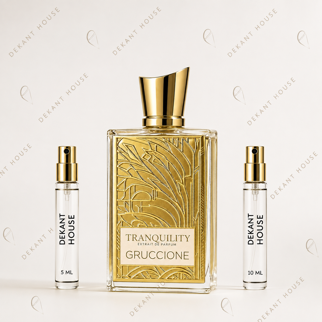 Gruccione Tranquility Parfum 5 ml ve 10 ml Dekant House dekant şişeleri
