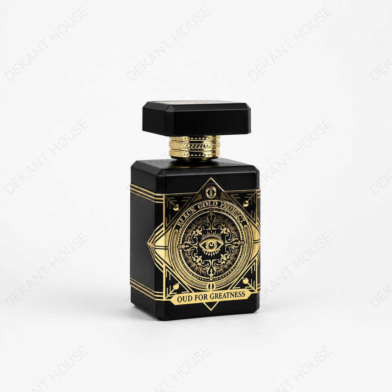 Initio Oud For Greatness EDP parfüm şişesi 45 derece açılı görünüm