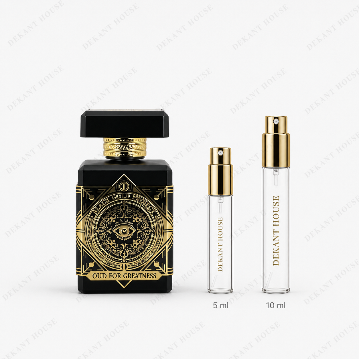 Initio Oud For Greatness EDP 5 ml ve 10 ml Dekant House dekant şişeleri