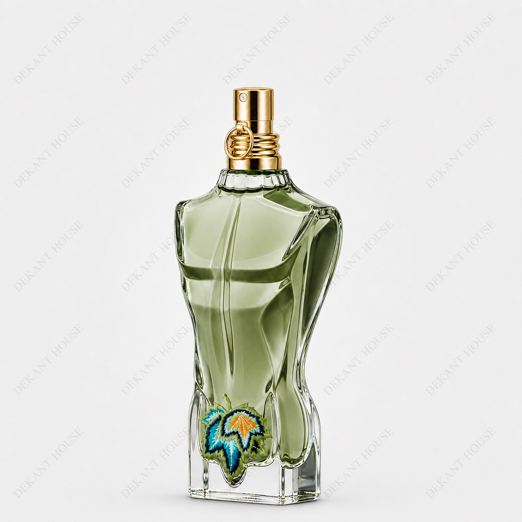 Jean Paul Gaultier Le Beau Paradise Garden EDP parfüm şişesi 45 derece açılı görünüm