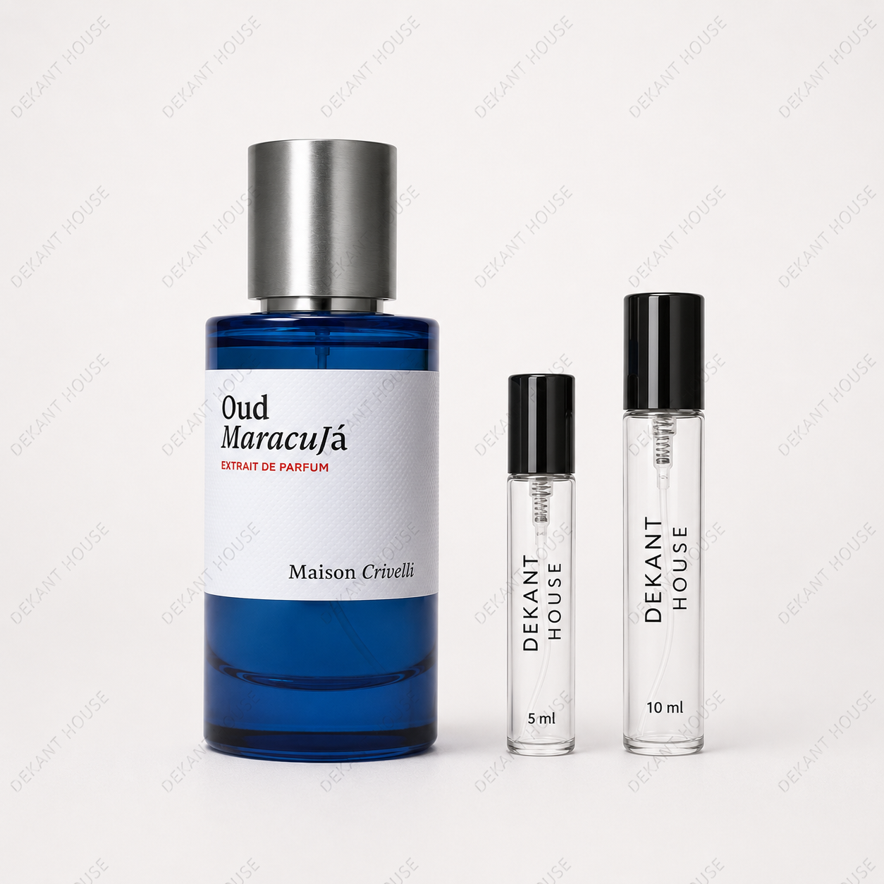 Maison Crivelli Oud Maracuja Parfum 5 ml ve 10 ml Dekant House dekant şişeleri