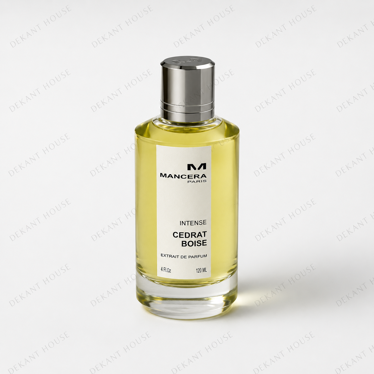 Mancera Cedrat Boise Intense EDP parfüm şişesi 45 derece açılı görünüm