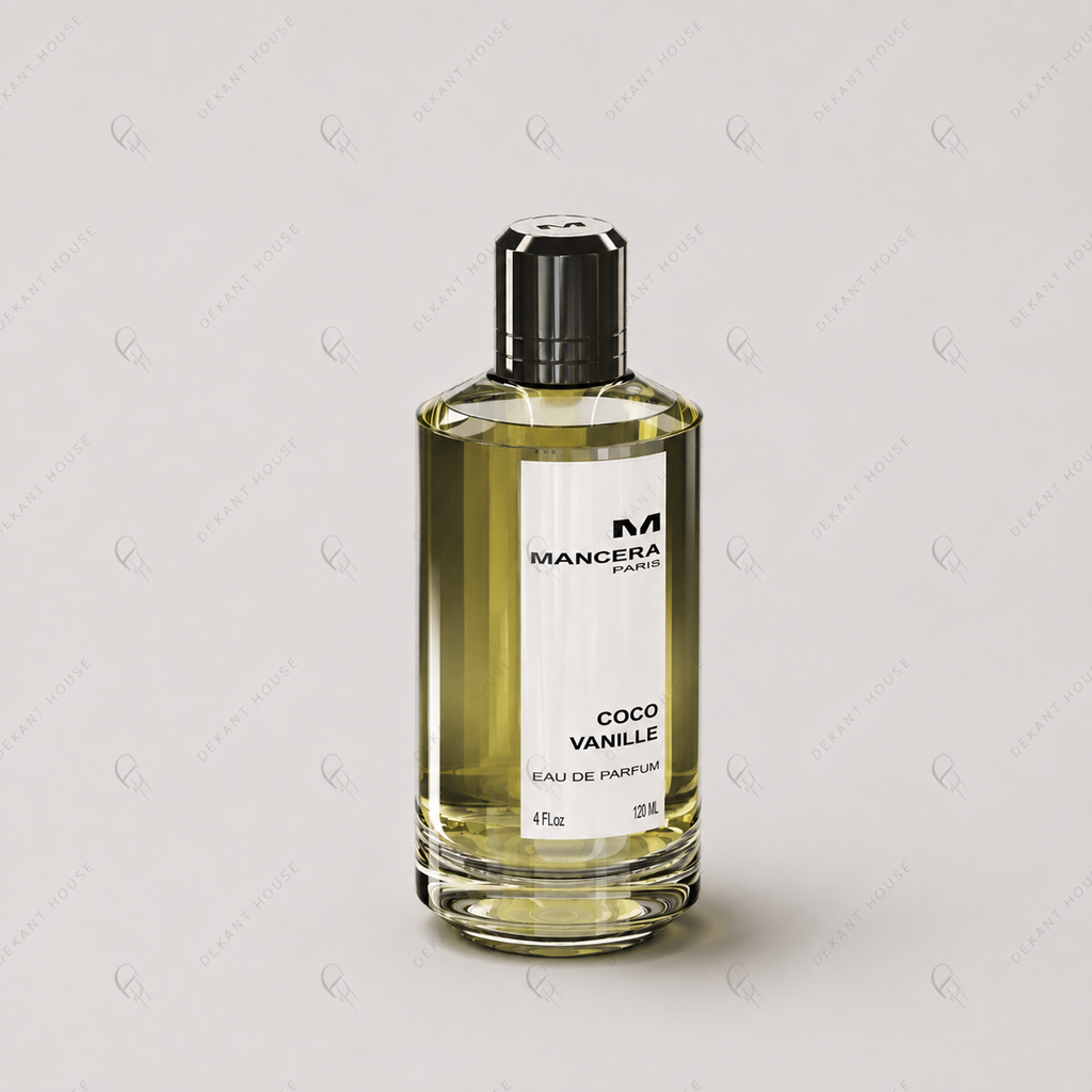 Mancera Coco Vanille EDP parfüm şişesi 45 derece açılı görünüm