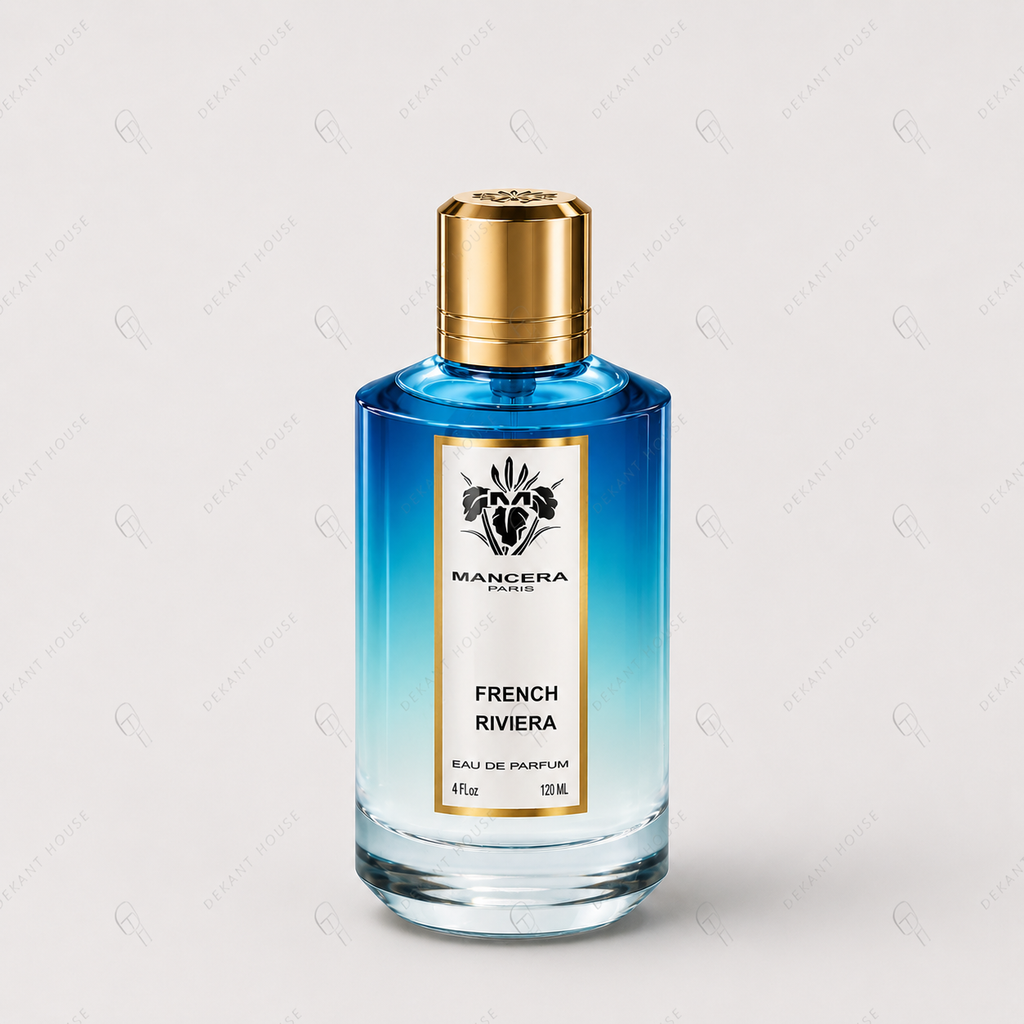 Mancera French Riviera EDP parfüm şişesi ön görünüm