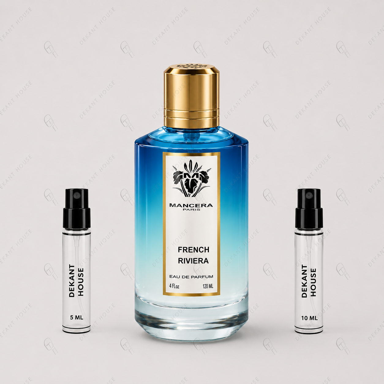 Mancera French Riviera EDP 5 ml ve 10 ml Dekant House dekant şişeleri