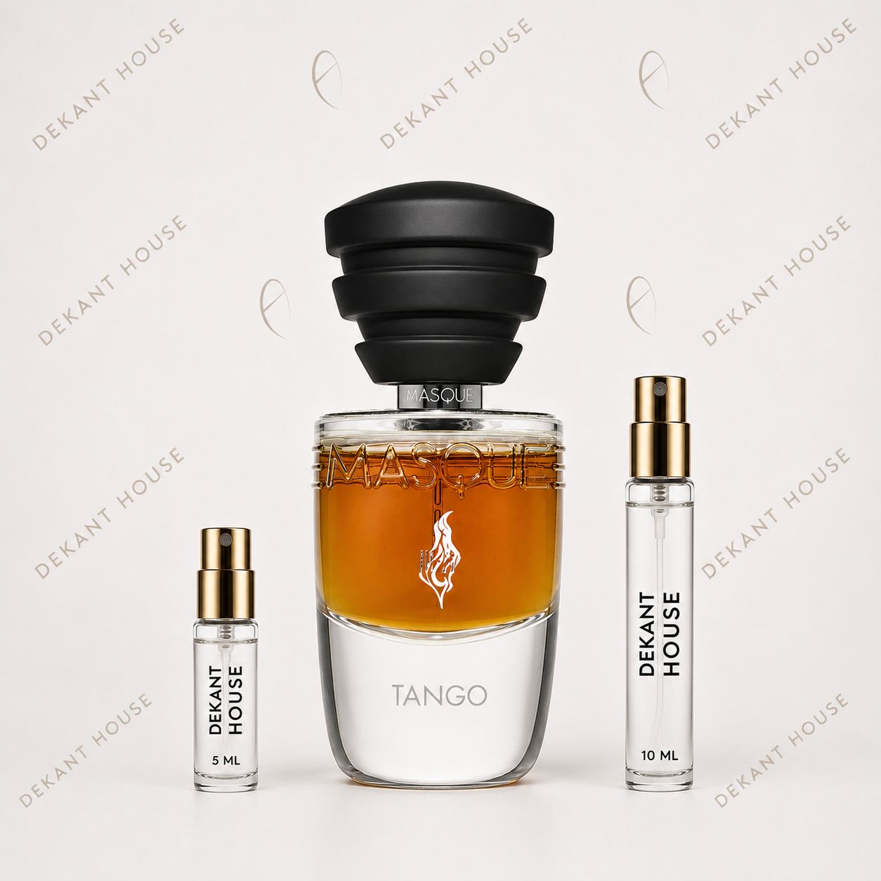 Masque Milano Tango EDP 5 ml ve 10 ml Dekant House dekant şişeleri