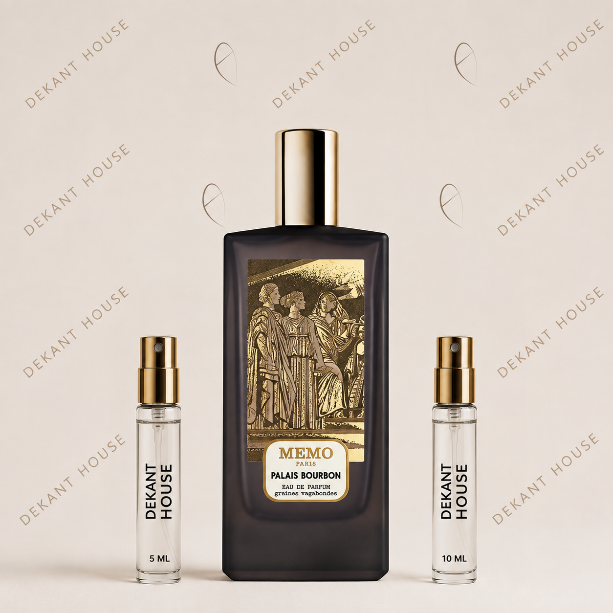 Memo Paris Palais Bourbon EDP 5 ml ve 10 ml Dekant House dekant şişeleri