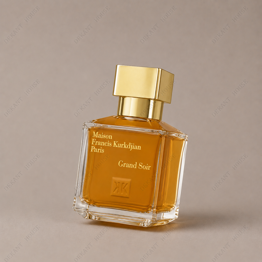Maison Francis Kurkdjian Grand Soir EDP parfüm şişesi 45 derece açılı görünüm