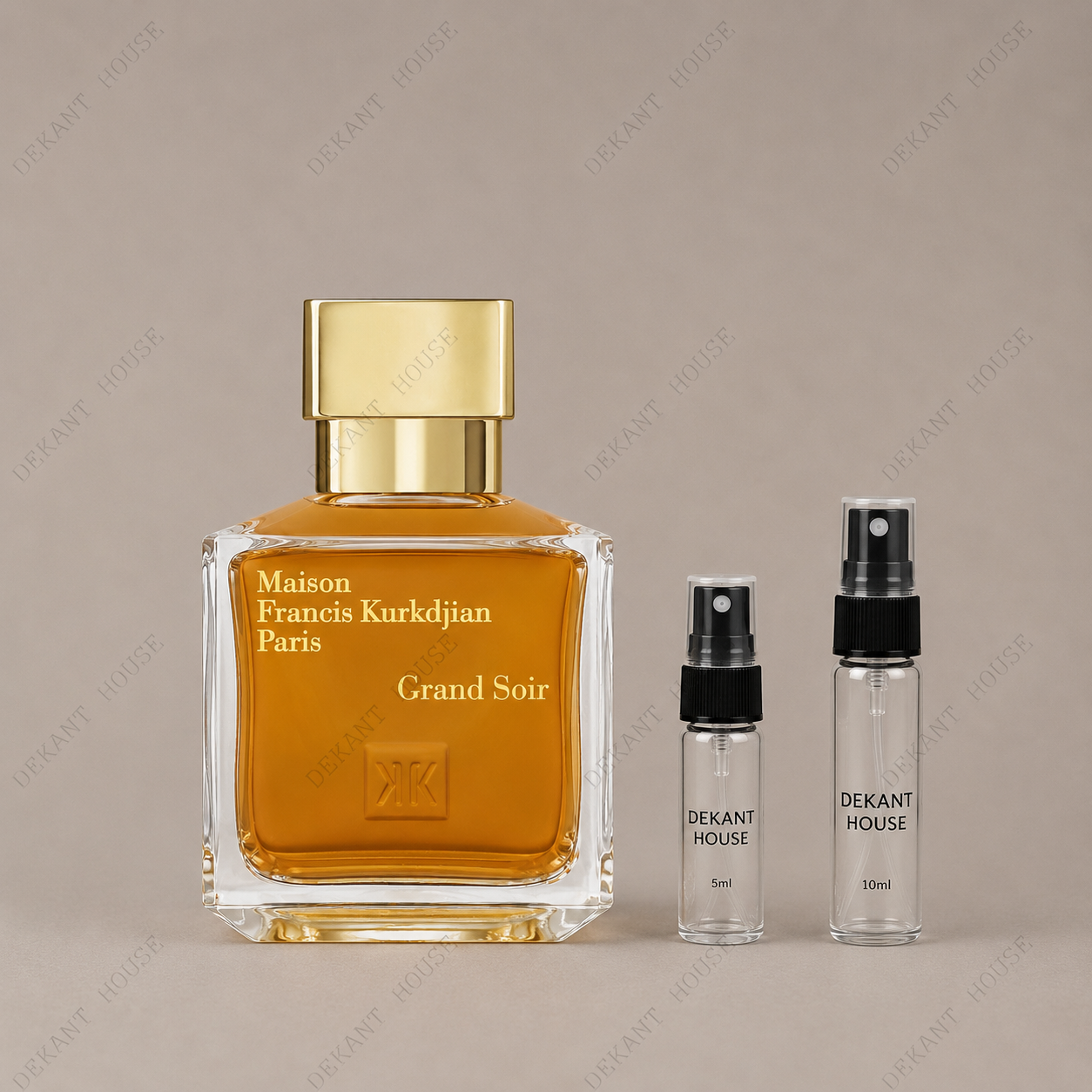 Maison Francis Kurkdjian Grand Soir EDP 5 ml ve 10 ml Dekant House dekant şişeleri