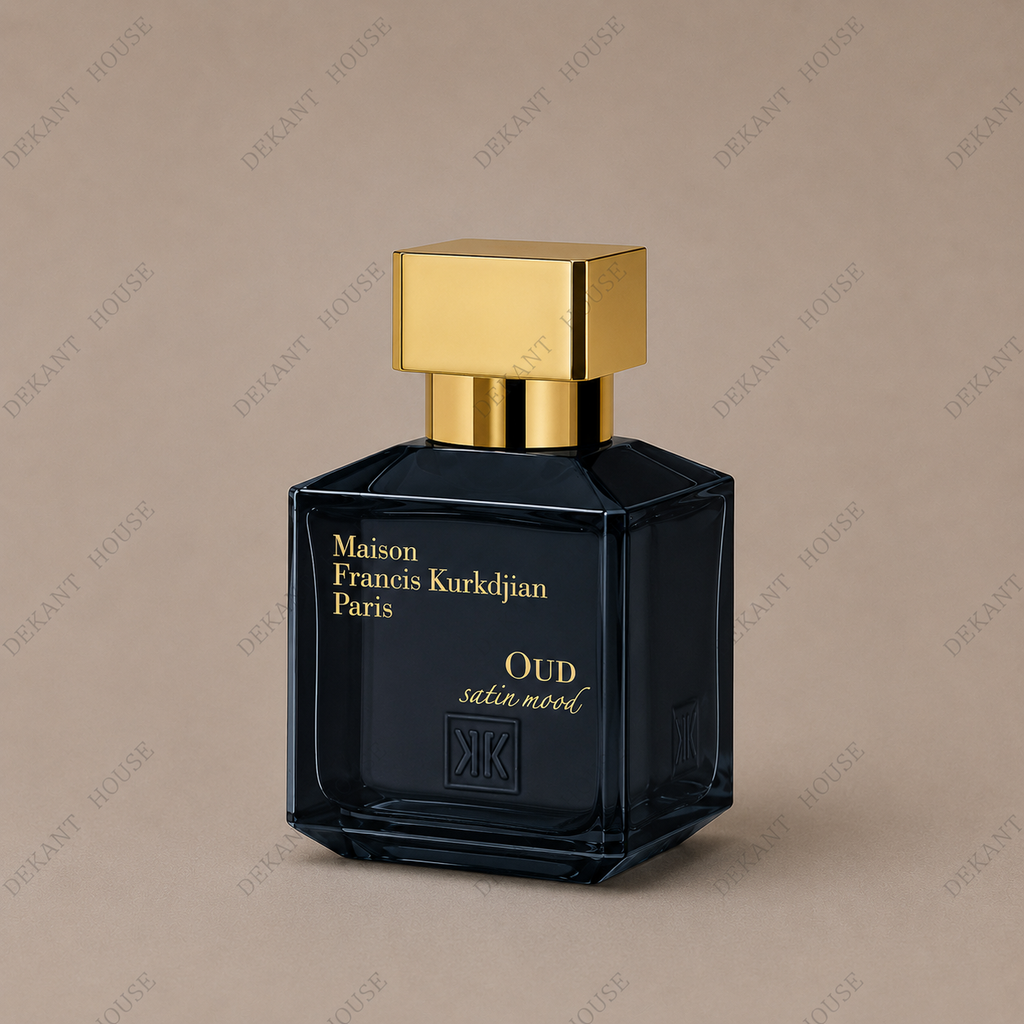 Maison Francis Kurkdjian Oud Satin Mood EDP parfüm şişesi 45 derece açılı görünüm
