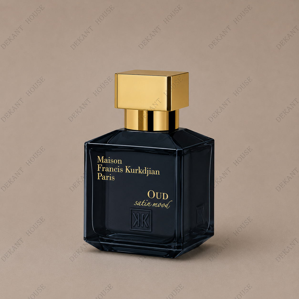 Maison Francis Kurkdjian Oud Satin Mood EDP parfüm şişesi 45 derece açılı görünüm