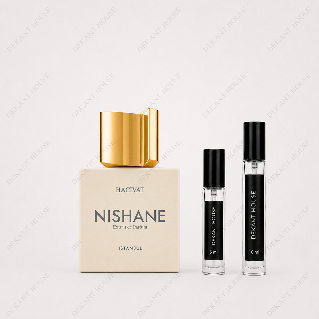 Nishane Hacivat Parfum 5 ml ve 10 ml Dekant House dekant şişeleri