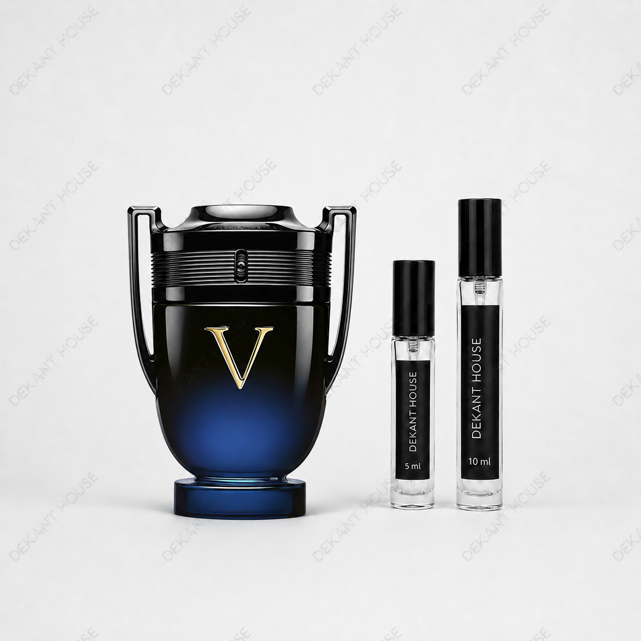 Paco Rabanne Invictus Victory Elixir EDP 5 ml ve 10 ml Dekant House dekant şişeleri
