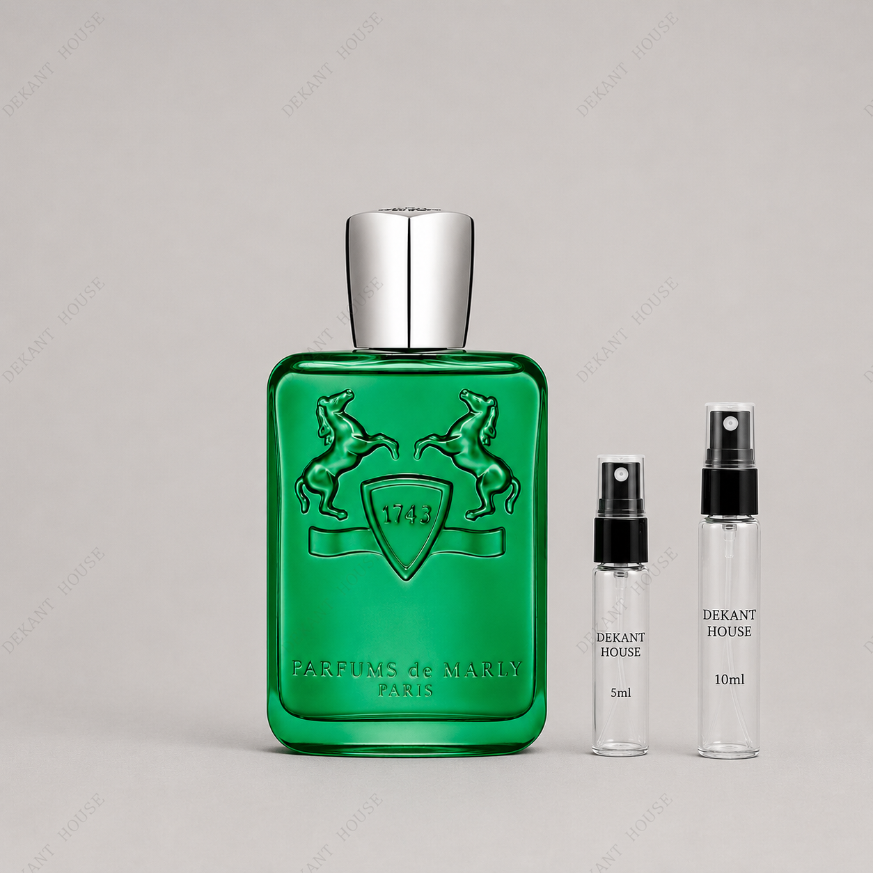Parfums de Marly Greenley EDP 5 ml ve 10 ml Dekant House dekant şişeleri