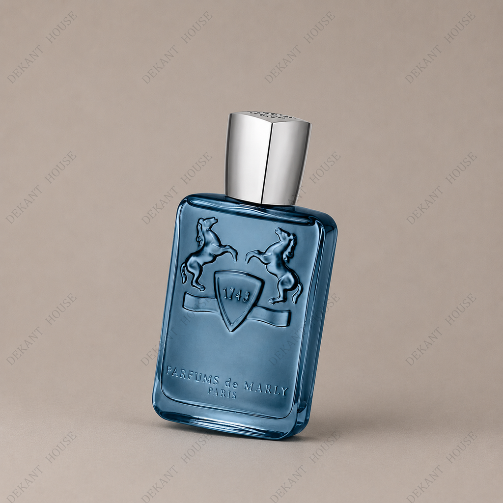Parfums de Marly Sedley EDP parfüm şişesi 45 derece açılı görünüm