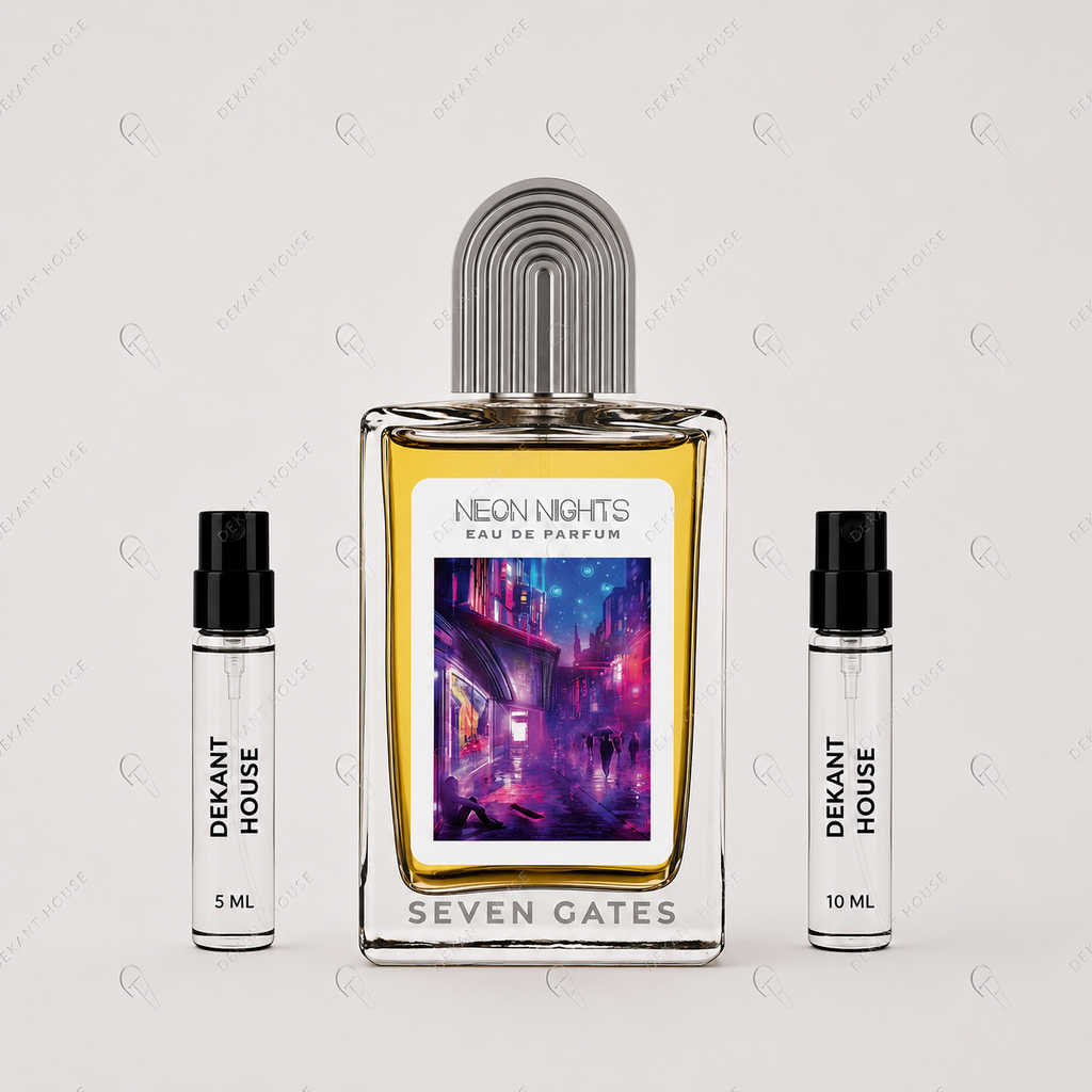 Seven Gates Neon Nights EDP 5 ml ve 10 ml Dekant House dekant şişeleri