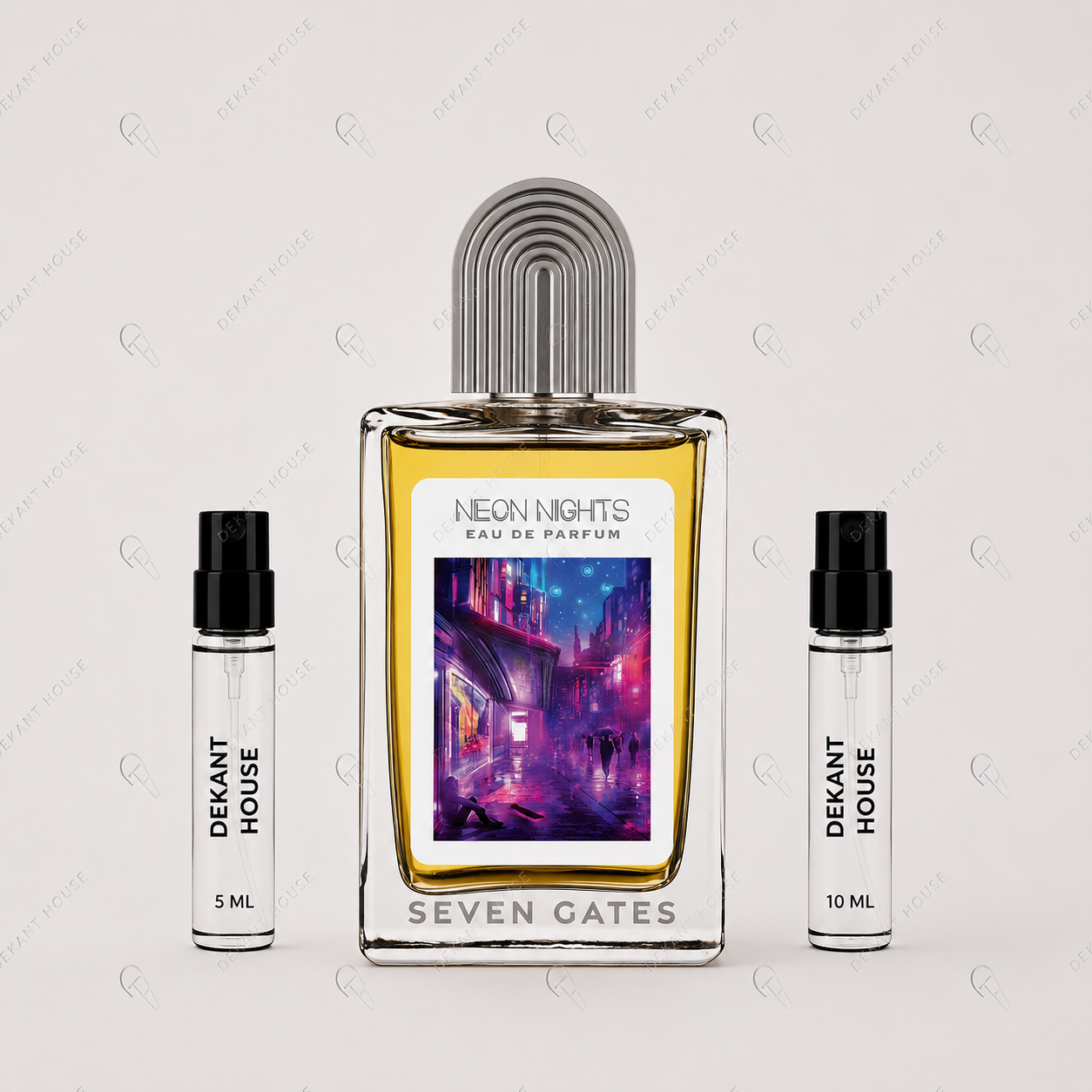Seven Gates Neon Nights EDP 5 ml ve 10 ml Dekant House dekant şişeleri