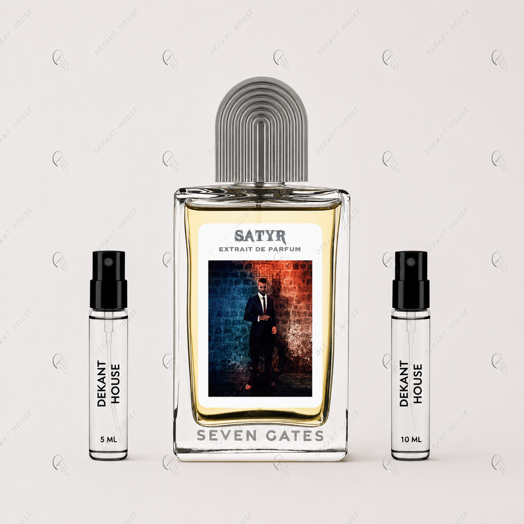 Seven Gates Satyr EDP 5 ml ve 10 ml Dekant House dekant şişeleri
