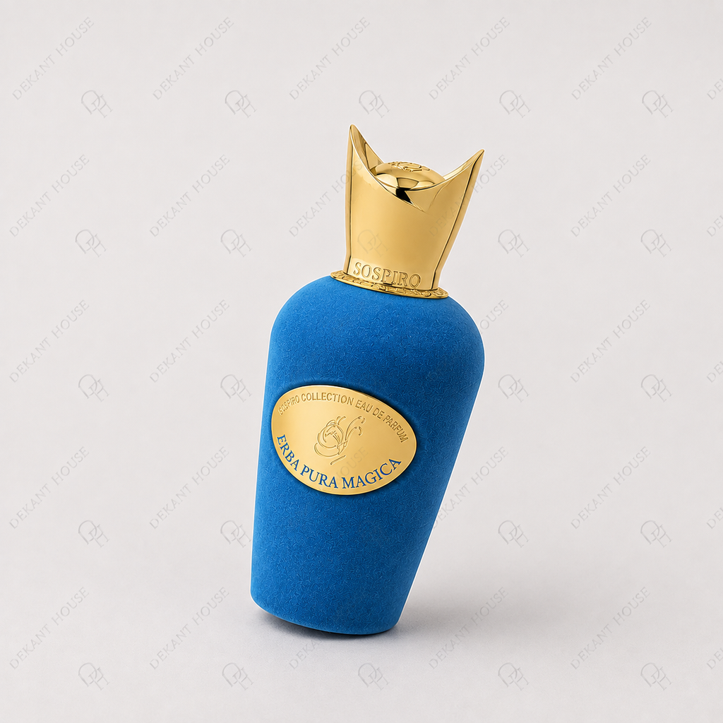 Sospiro Erba Pura EDP parfüm şişesi 45 derece açılı görünüm