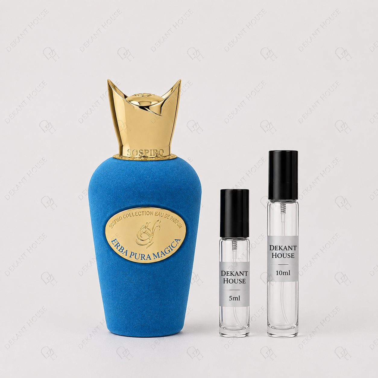 Sospiro Erba Pura EDP 5 ml ve 10 ml Dekant House dekant şişeleri
