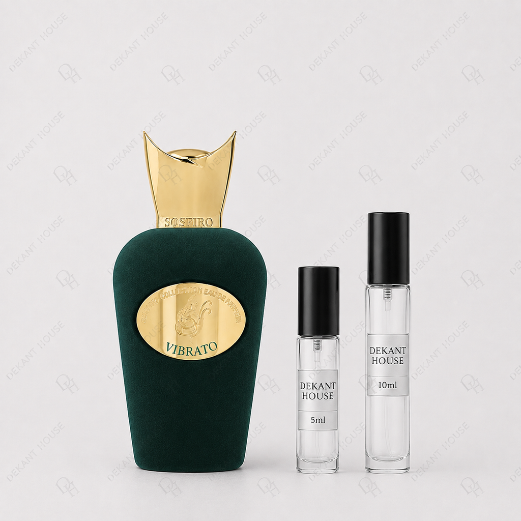 Sospiro Vibrato EDP 5 ml ve 10 ml Dekant House dekant şişeleri