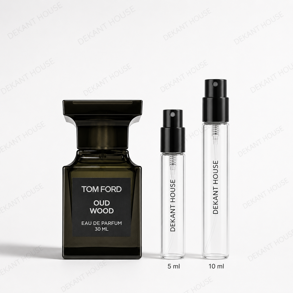 Tom Ford Oud Wood EDP 5 ml ve 10 ml Dekant House dekant şişeleri
