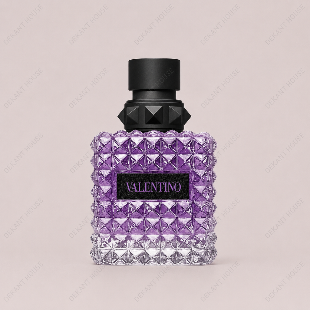 Valentino Born in Rome Purple Melancholia EDP parfüm şişesi ön görünüm