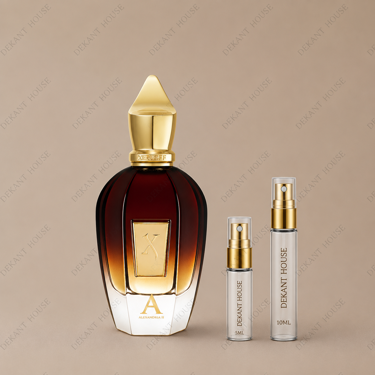 Xerjoff Alexandria II Parfum 5 ml ve 10 ml Dekant House dekant şişeleri