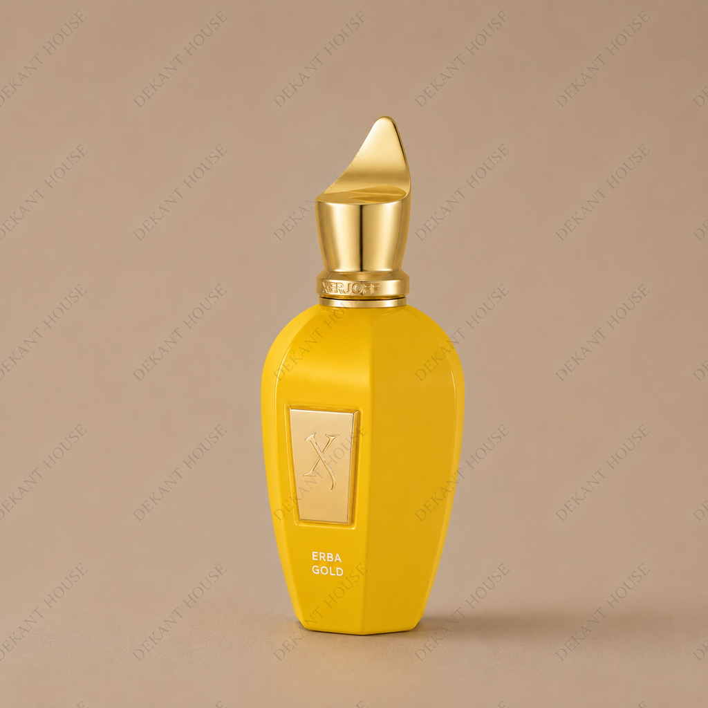 Xerjoff Erba Gold Parfum parfüm şişesi 45 derece açılı görünüm