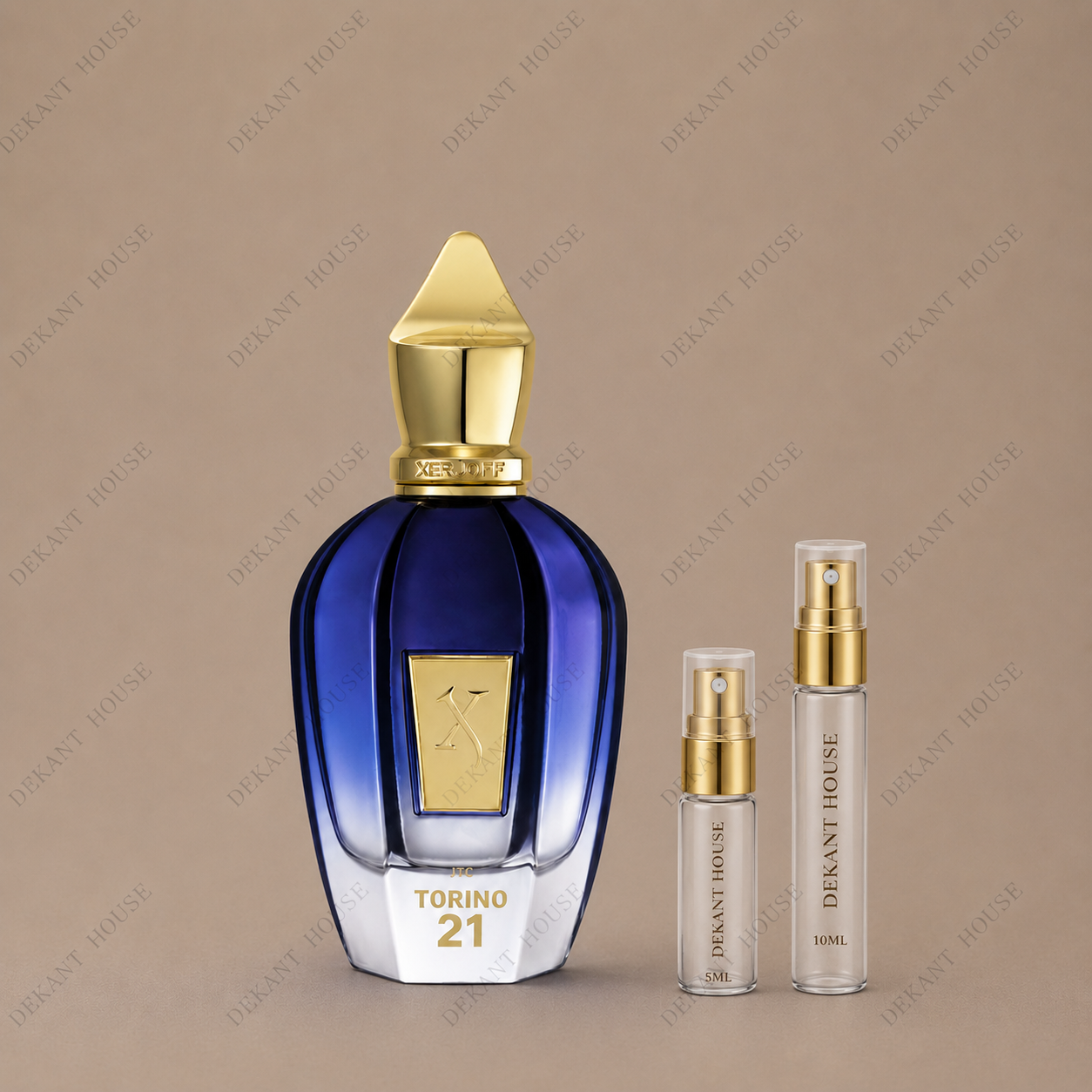Xerjoff Torino 21 EDP 5 ml ve 10 ml Dekant House dekant şişeleri